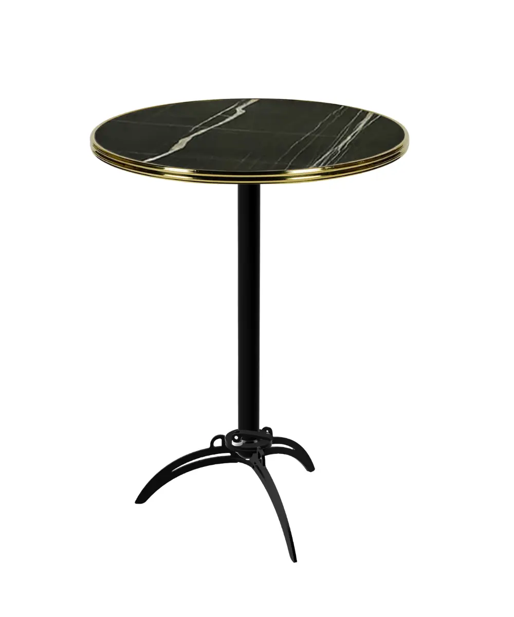Table extérieur de terrasse ajustable